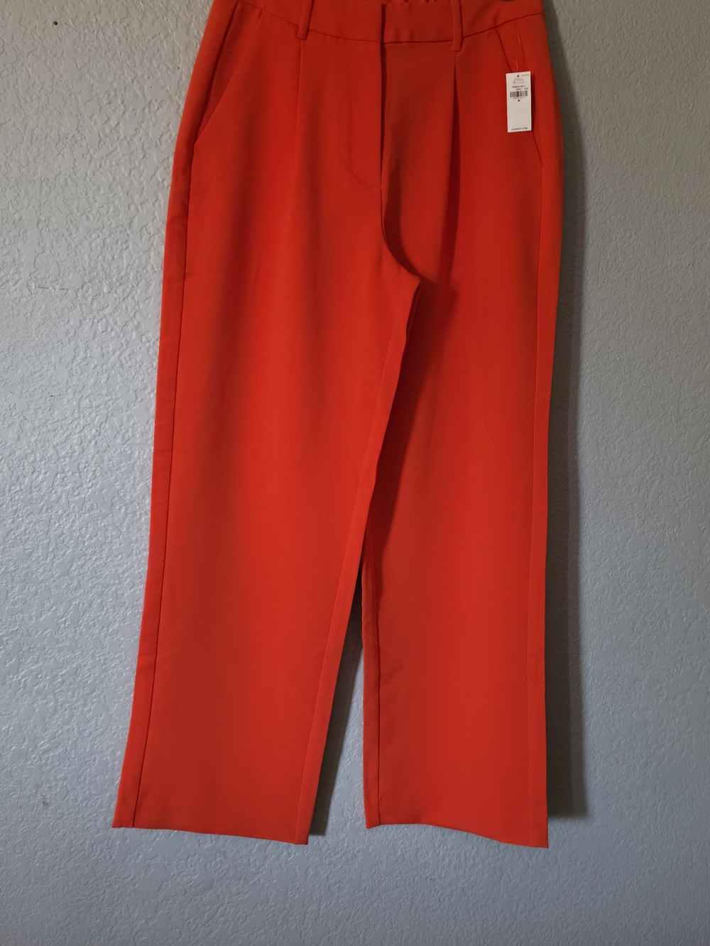 Old Navy Women's Bright Red Wide-Leg Pants